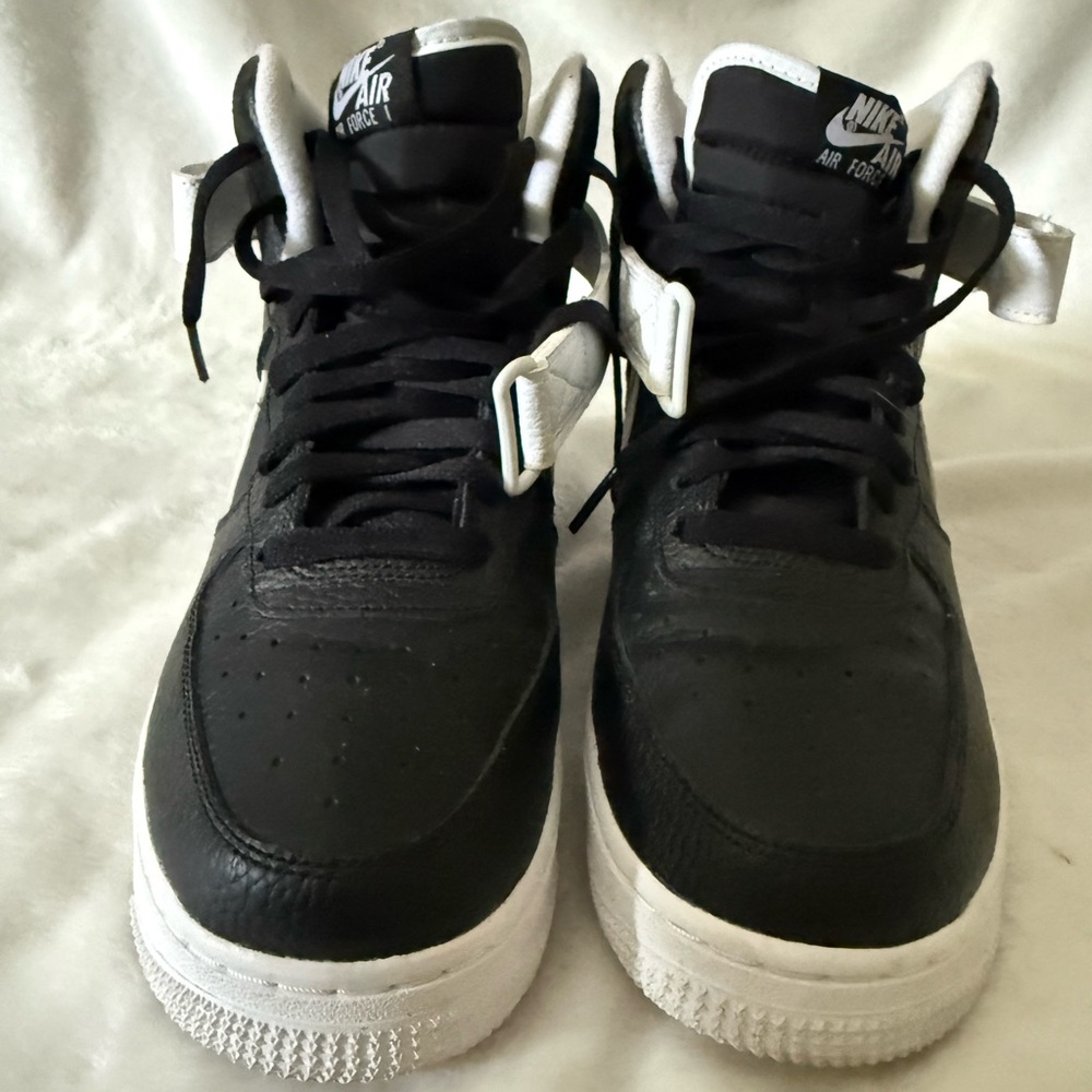 Nike Black & White High-Top Sneakers